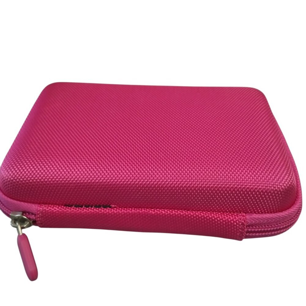 Pink Hardshell Zip Around Case Ipad/Tablet/Electronics - Picture 4 of 5